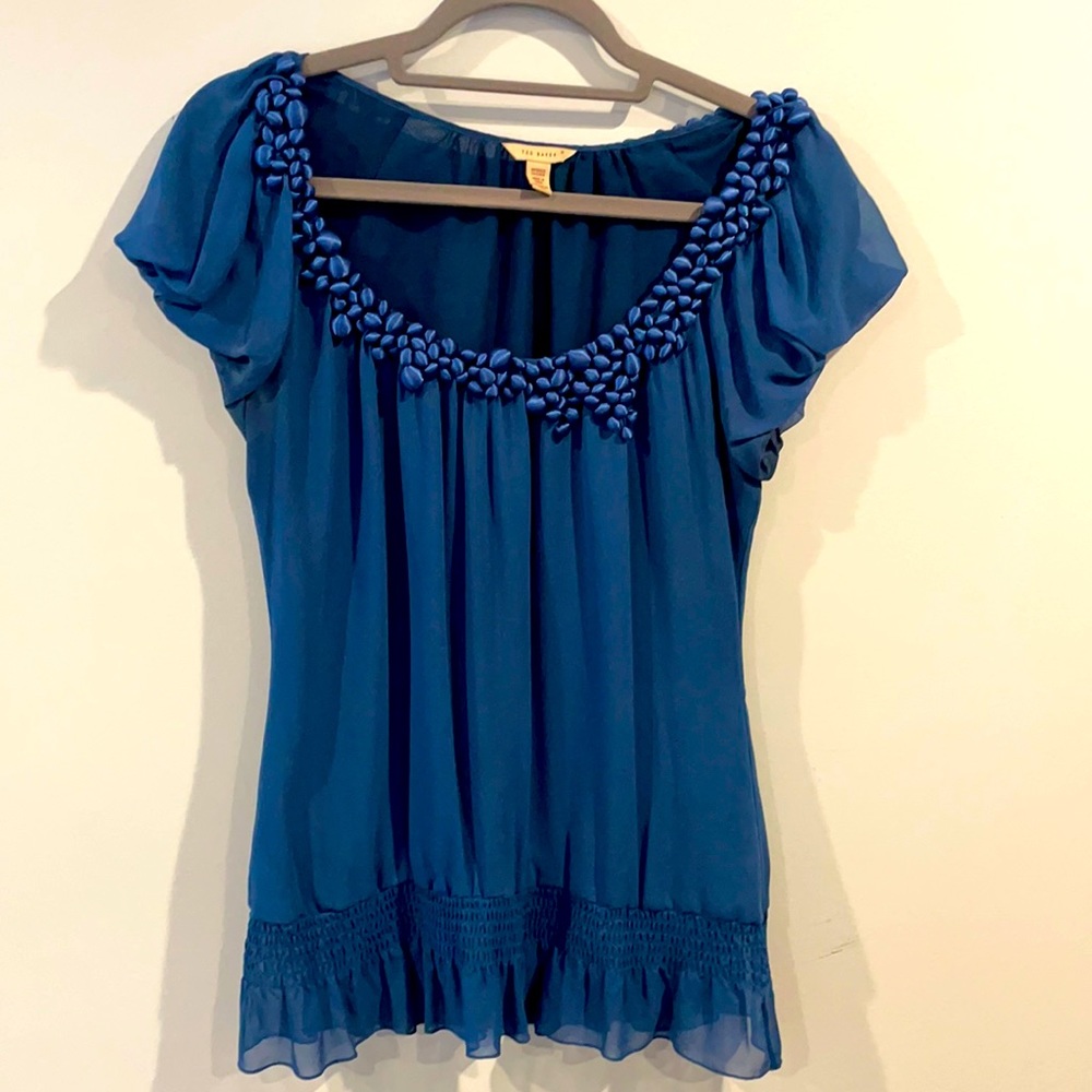 Gorgeous Ted Baker Blouse Sz 2